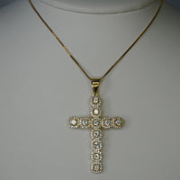 GOLD CROSS NECKLACE