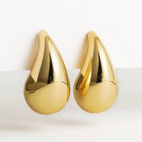 GOLD TEARDROP EARRINGS