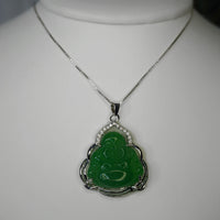 JADE BUDDHA NECKLACE