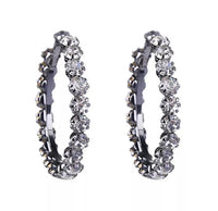 DIAMANTE HOOPS